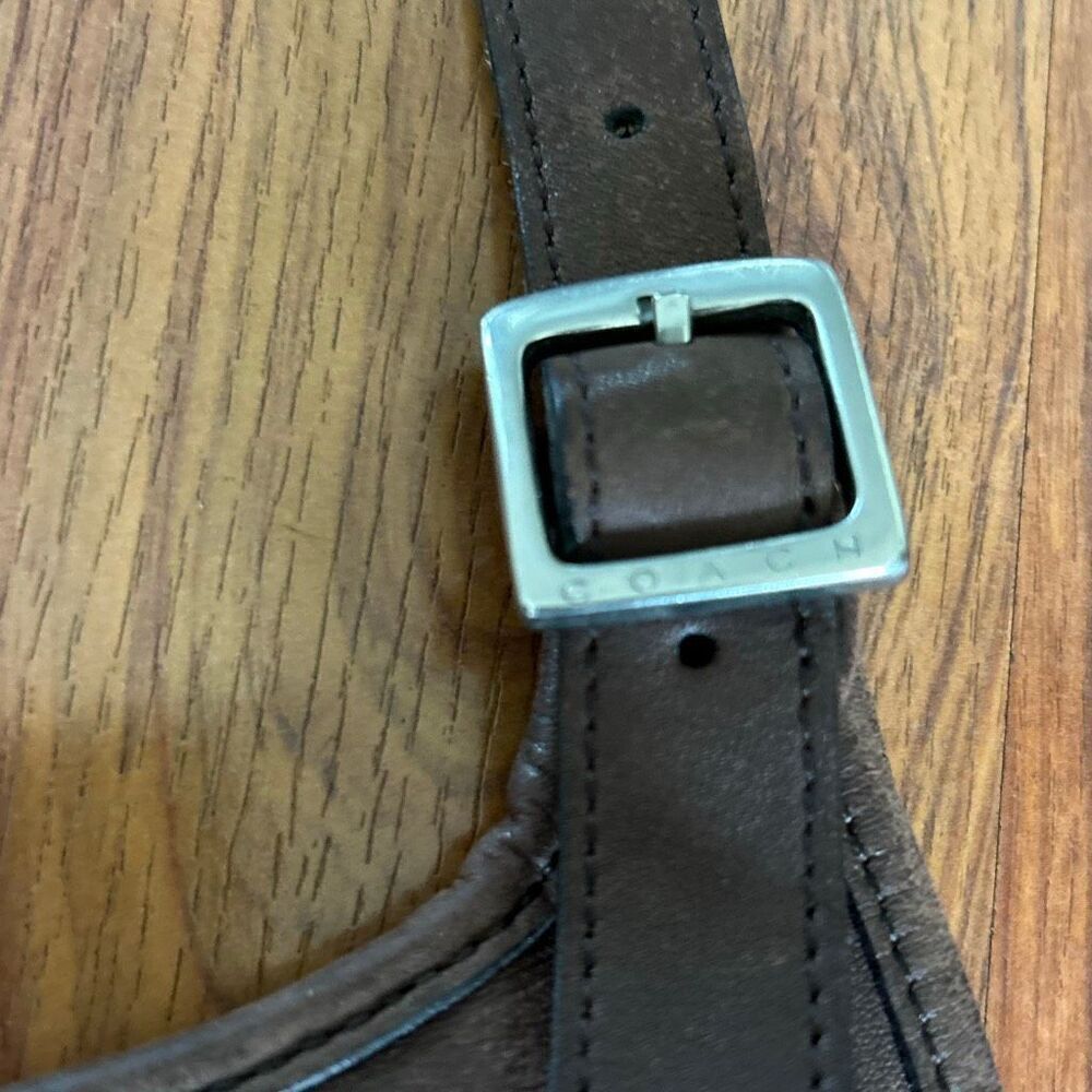 Coach Vintage leather tassel bag. - Picture 3 of 11